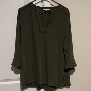 Maurices Dark Olive Blouse